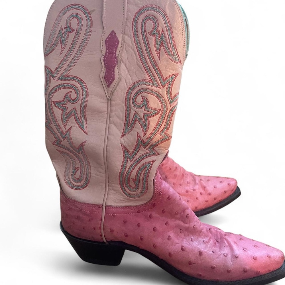 Pink Western Cowboy Boots